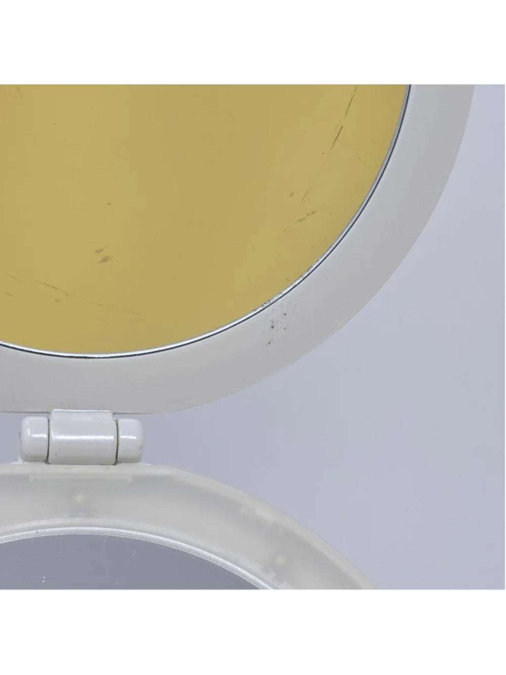 MARY KAY Vtg Lighted LED Double Folding Magnified Vanity Travel Makeup Mirror